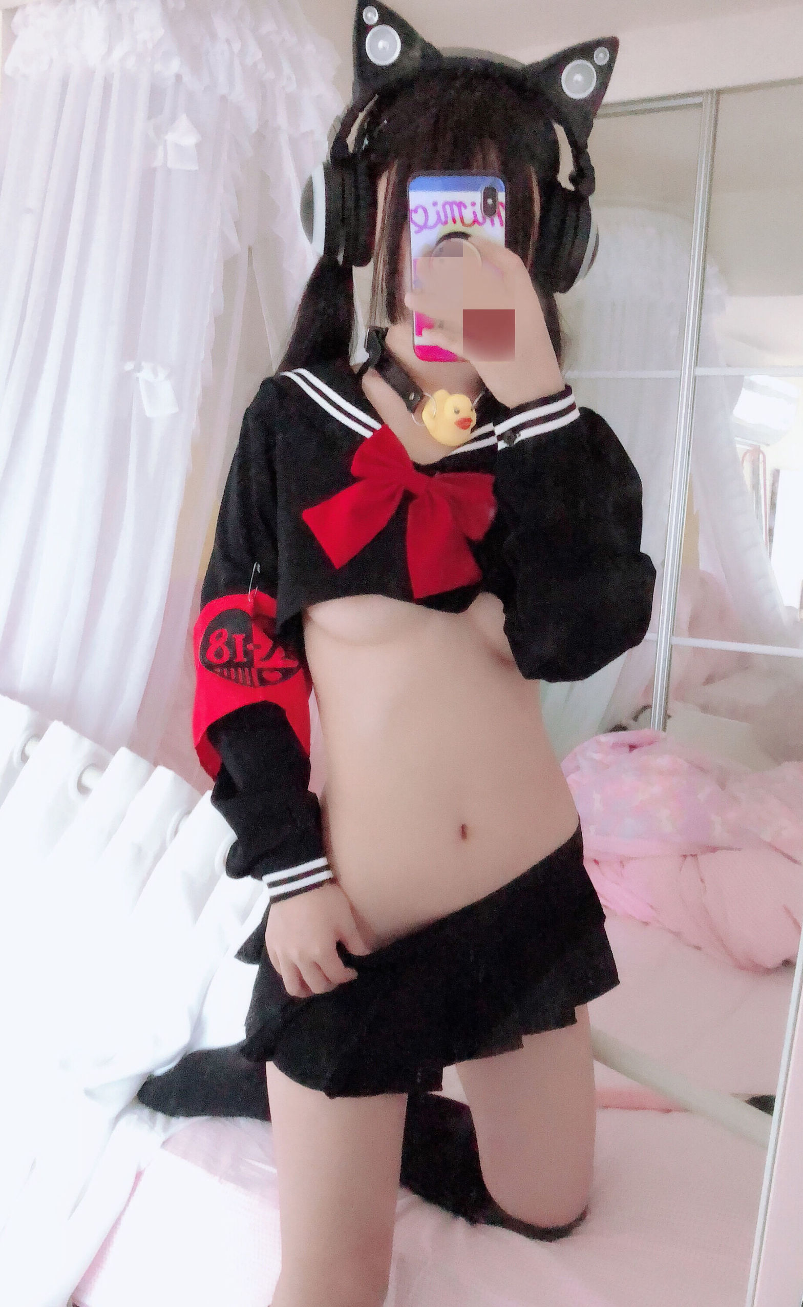[网红COSER]桜井宁宁半乳制服插图1